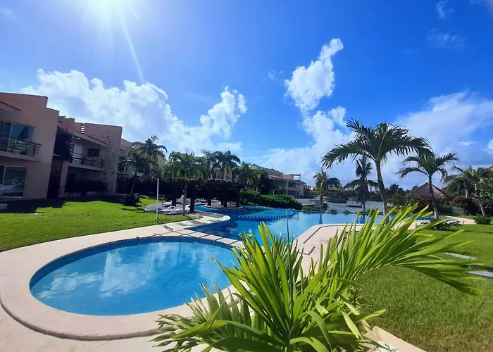 Joyol Ha 107, Lagoon View, 3-min Walk To * Puerto Aventuras